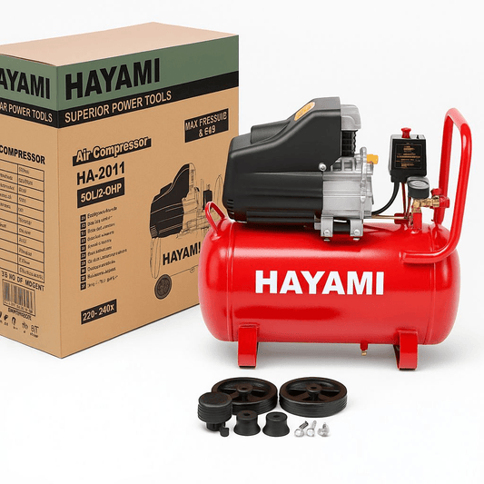 Hayami Légkompresszor – 50L - | Cyber Bazaar