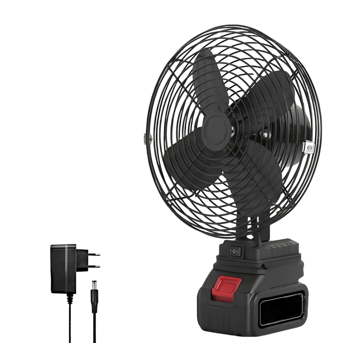 Hordozható Akkumulátoros Ventilátor 25 cm - | Cyber Bazaar