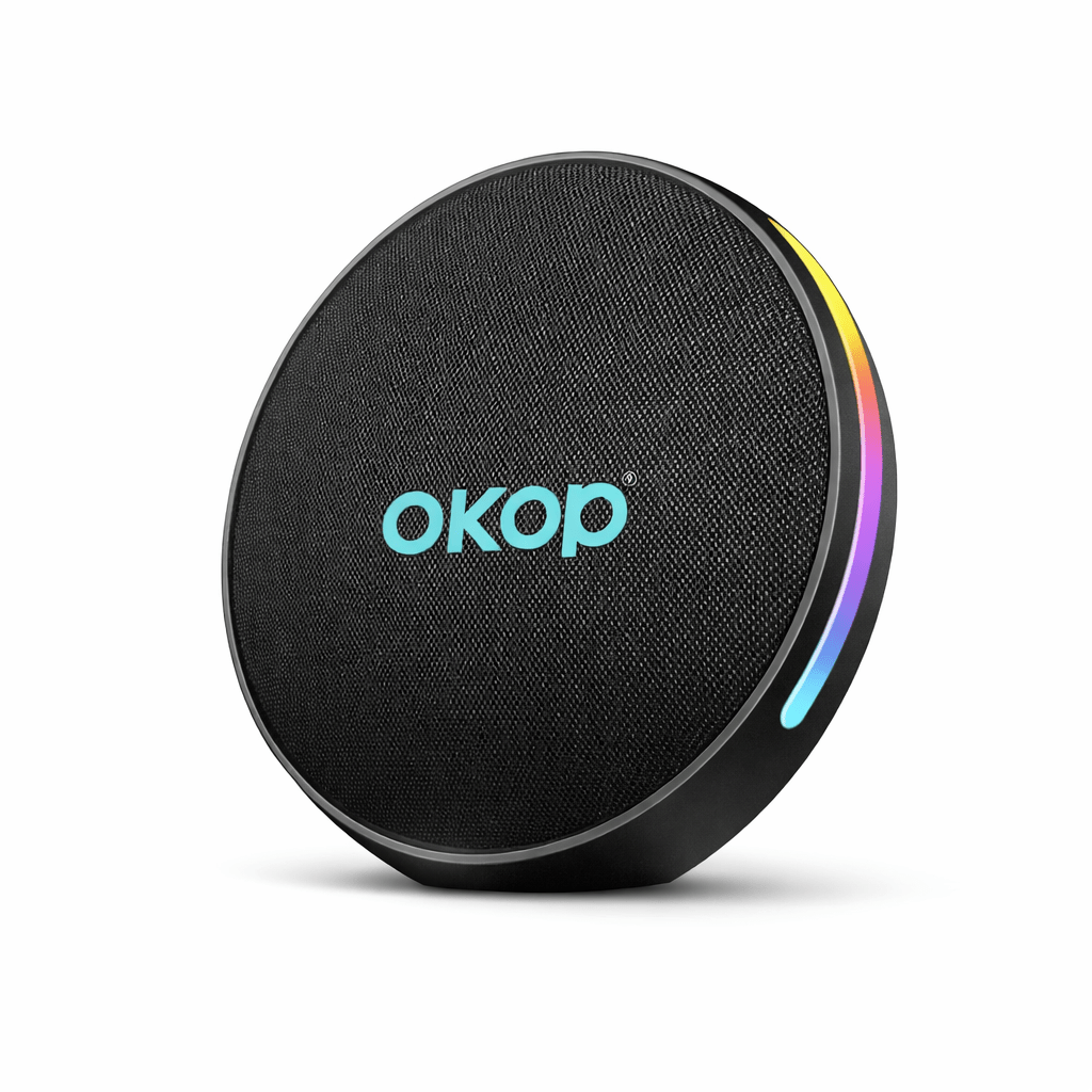 Hordozható Bluetooth Hangszóró RGB LED Világítással - | Cyber Bazaar
