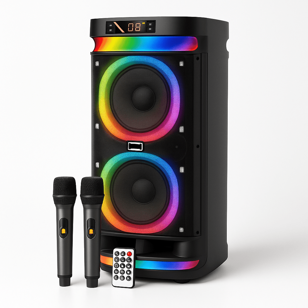 iKaraoke Box 360° RGB Light – Hangrendszer - | Cyber Bazaar