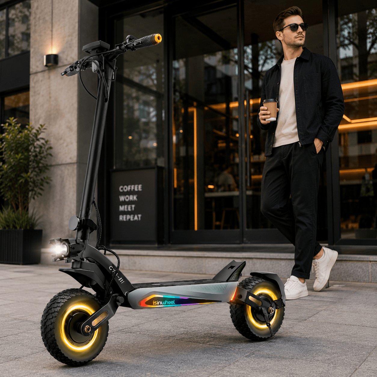 Isinwheel GT4 Elektromos Roller - | Cyber Bazaar