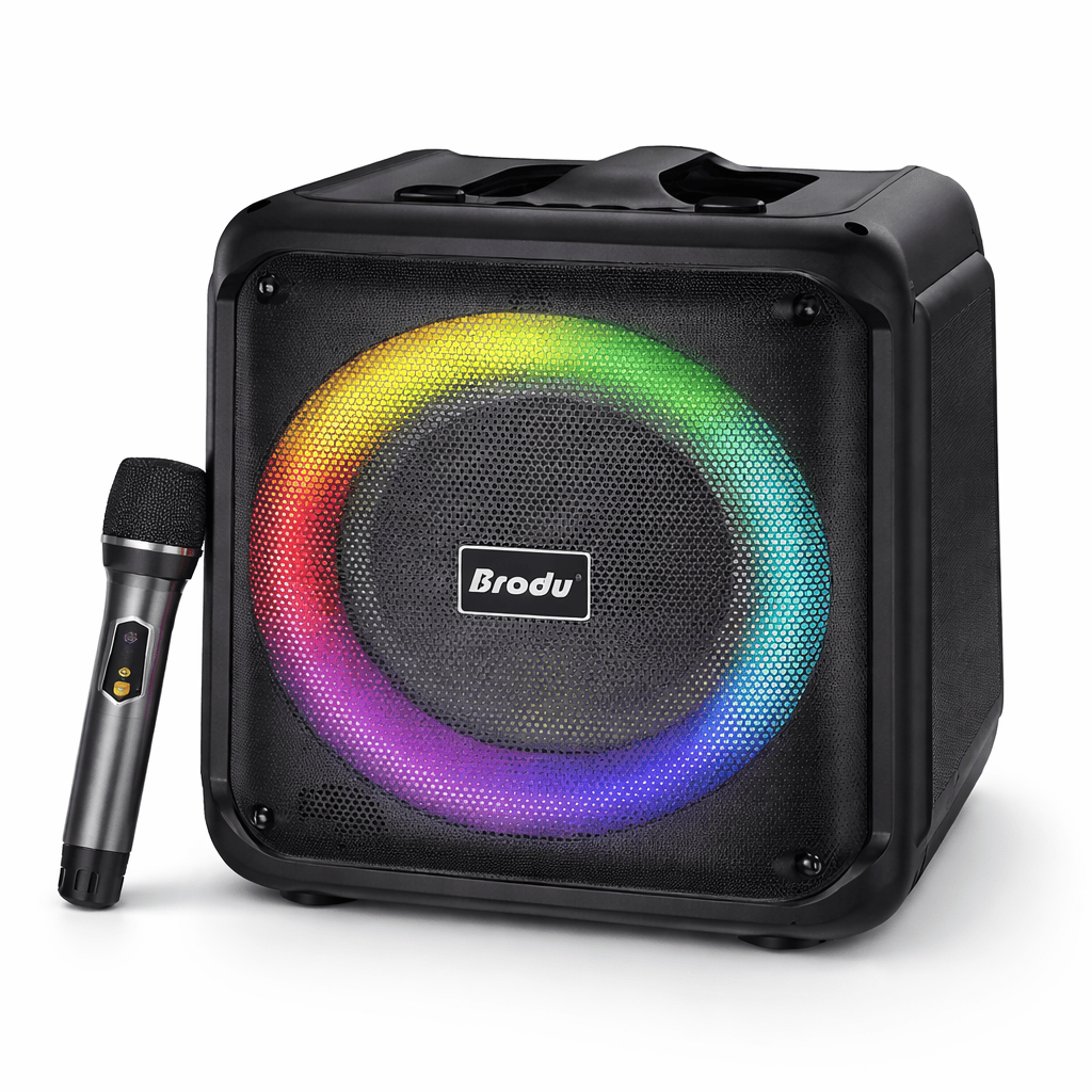 Karaoke Hangszóró Mikrofonnal - | Cyber Bazaar