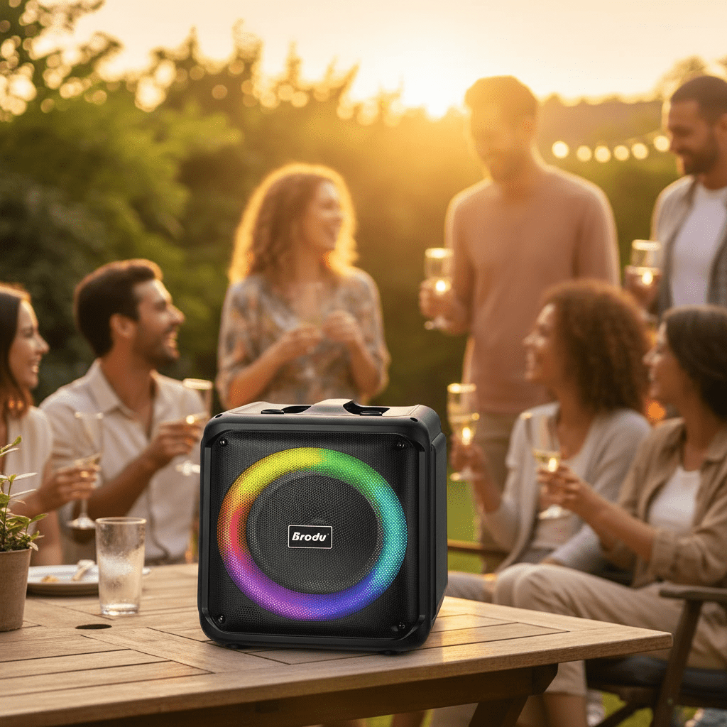 Karaoke Hangszóró Mikrofonnal - | Cyber Bazaar