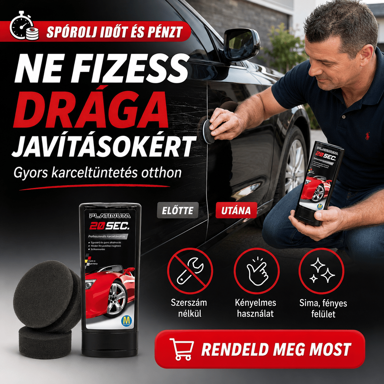 Karcolás Eltüntető Profi Készlet - | Cyber Bazaar