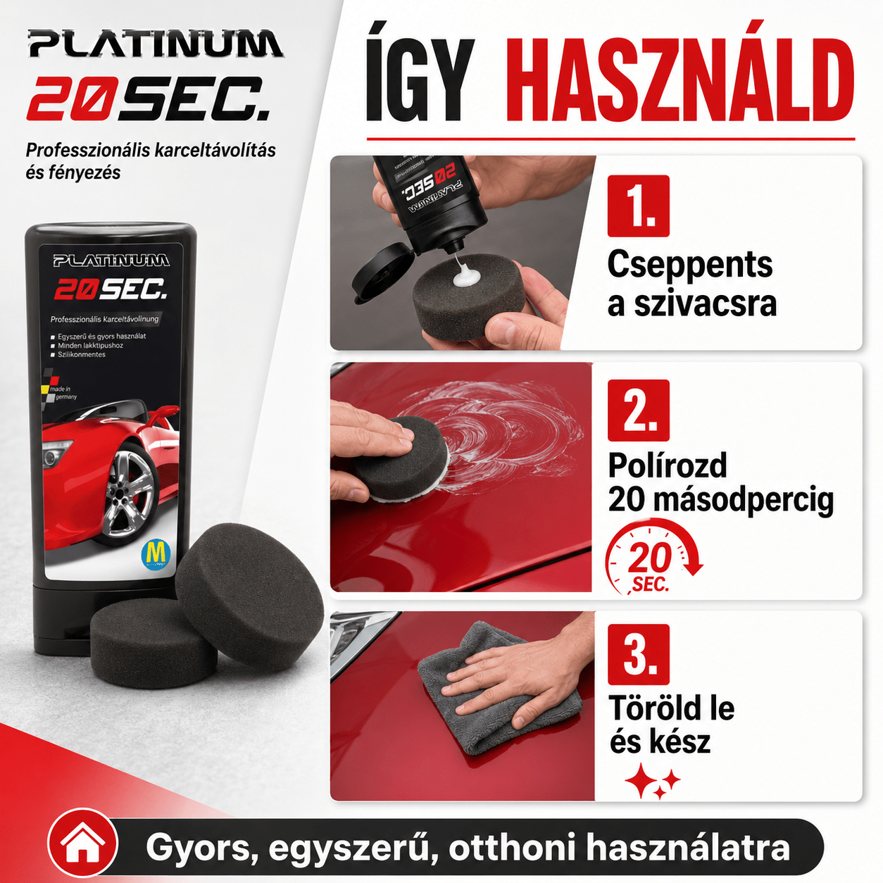 Karcolás Eltüntető Profi Készlet - | Cyber Bazaar