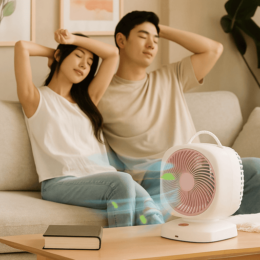 Kétszintes Asztali Cirkulációs Ventilátor - | Cyber Bazaar