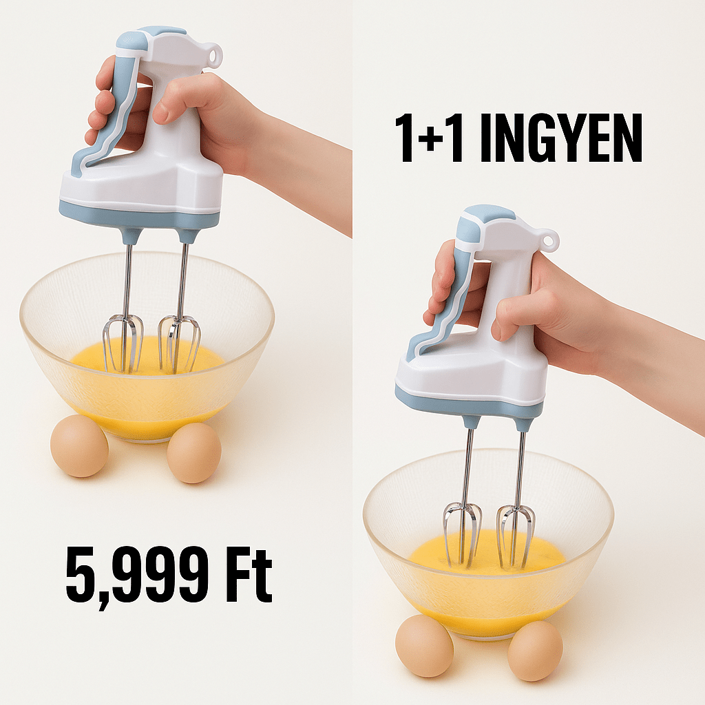Kézi Tojáskeverő 1+1 INGYEN - | Cyber Bazaar