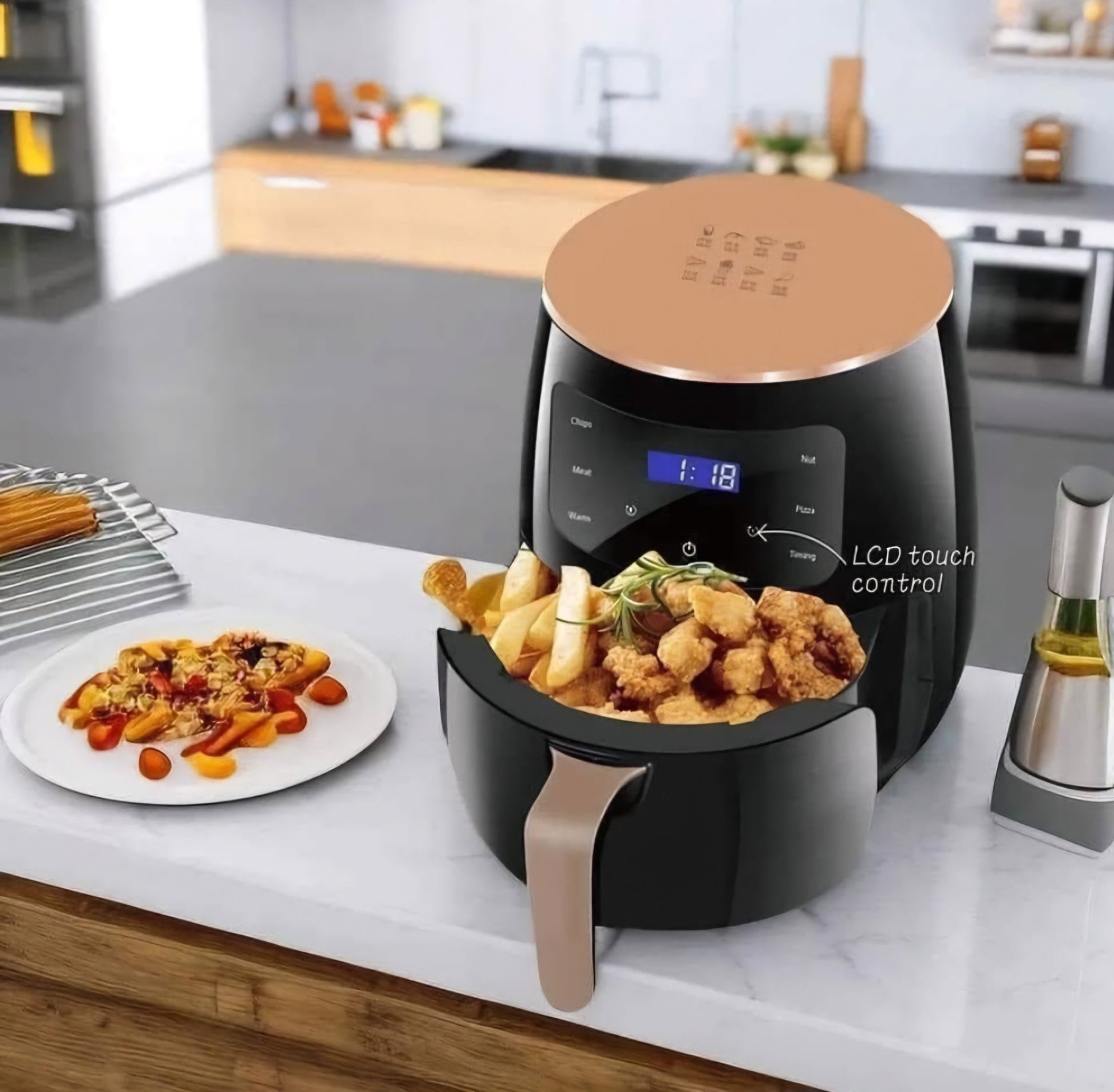 Kimiyo Air Fryer – 6L - | Cyber Bazaar