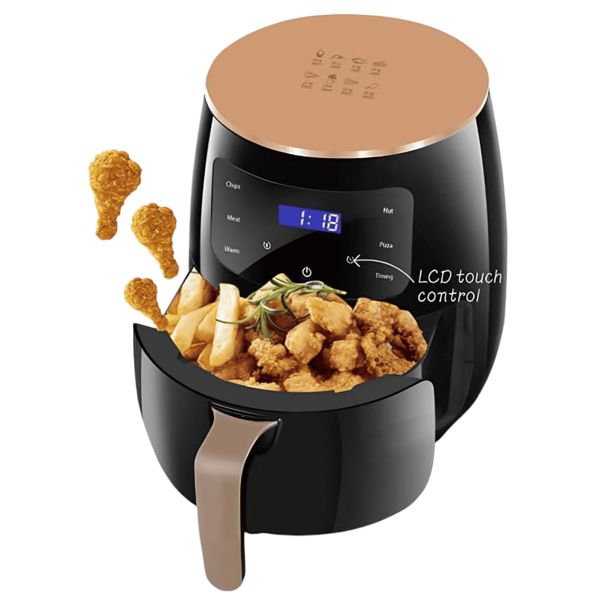 Kimiyo Air Fryer – 6L - | Cyber Bazaar