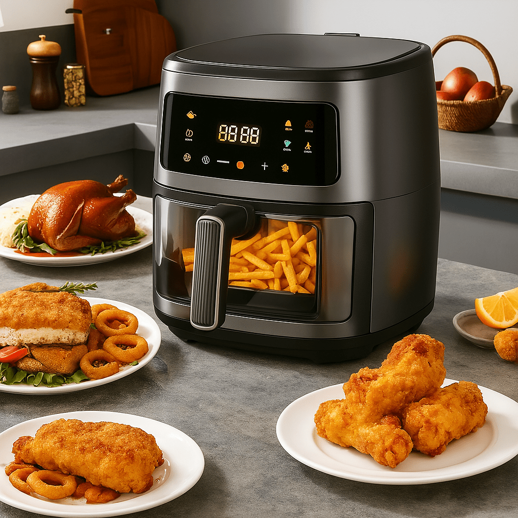 Kimiyo Air Fryer – 8L, 2400W - | Cyber Bazaar
