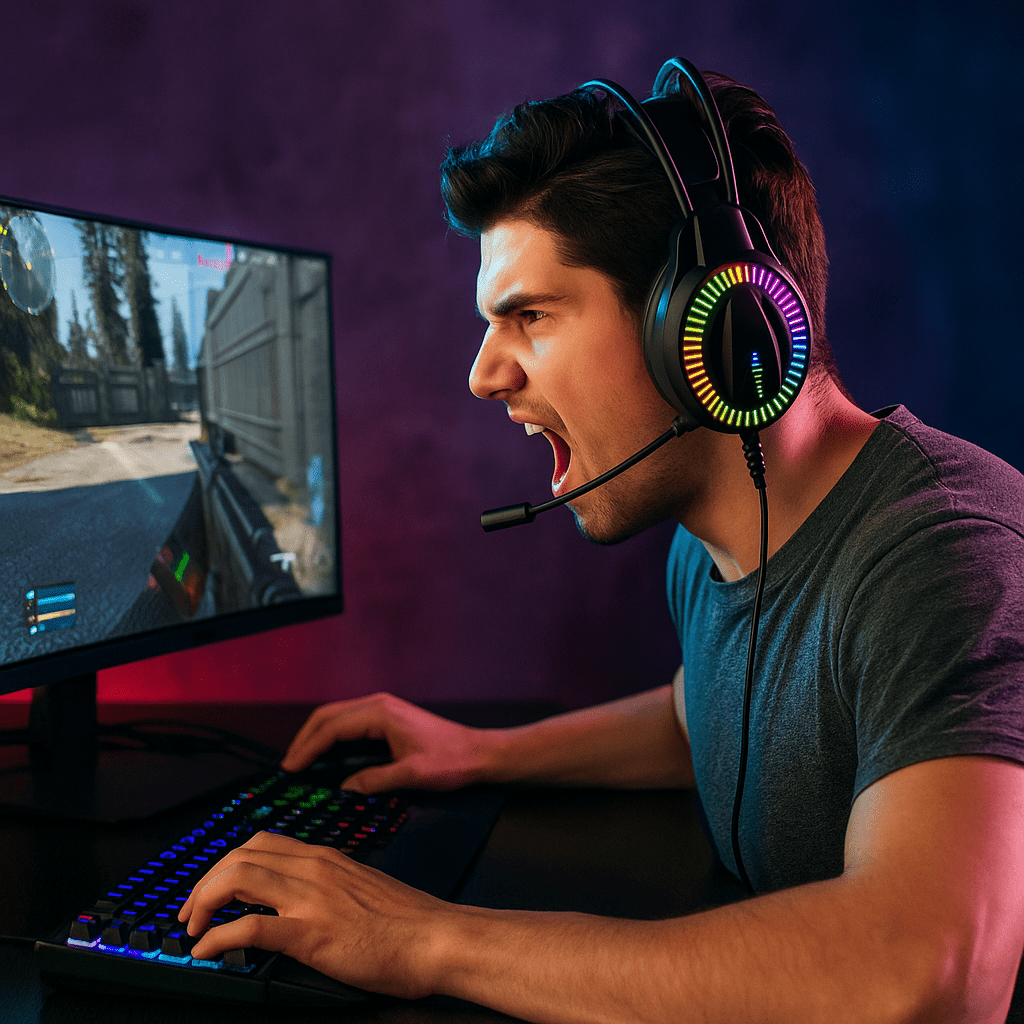 Kouvolsen Gamer Fejhallgató - | Cyber Bazaar