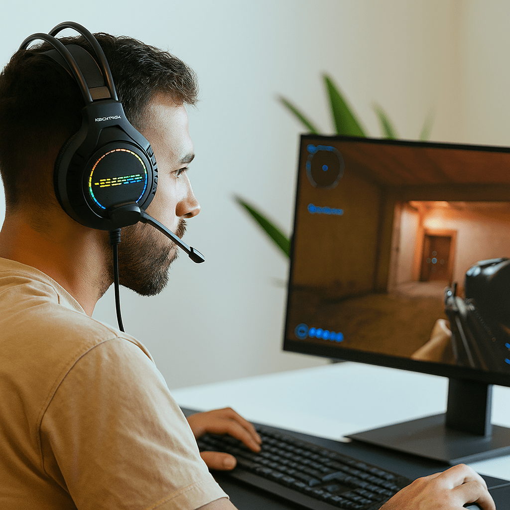 Kouvolsen Gamer Fejhallgató - | Cyber Bazaar