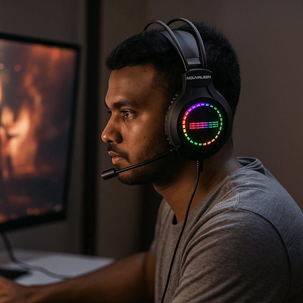 Kouvolsen Gamer Fejhallgató - | Cyber Bazaar