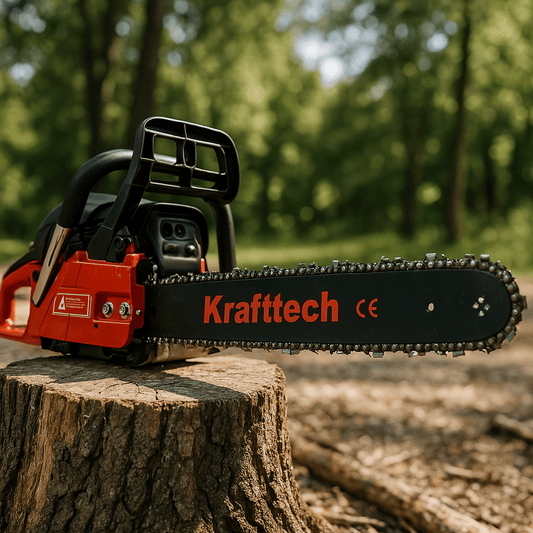 Krafttech Benzinmotoros Láncfűrész - | Cyber Bazaar