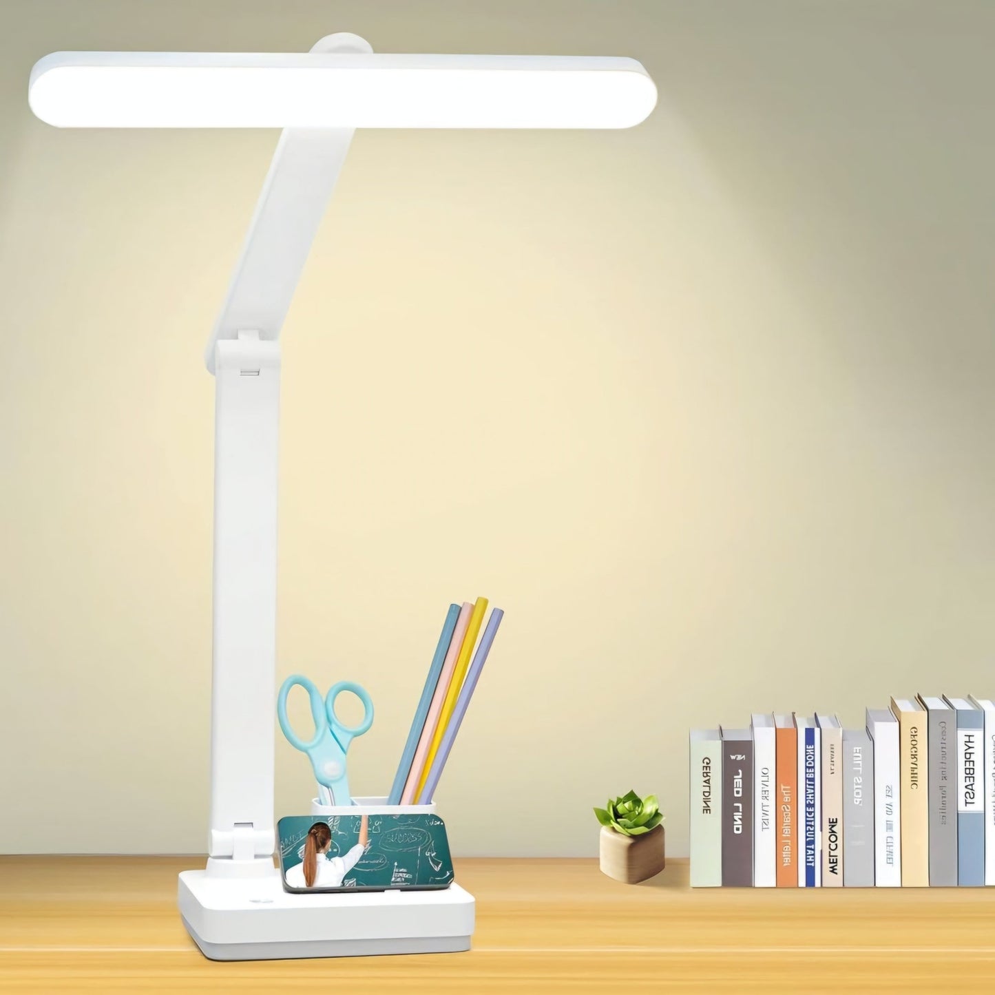LED Asztali Lámpa Kettős Világítási Móddal - | Cyber Bazaar
