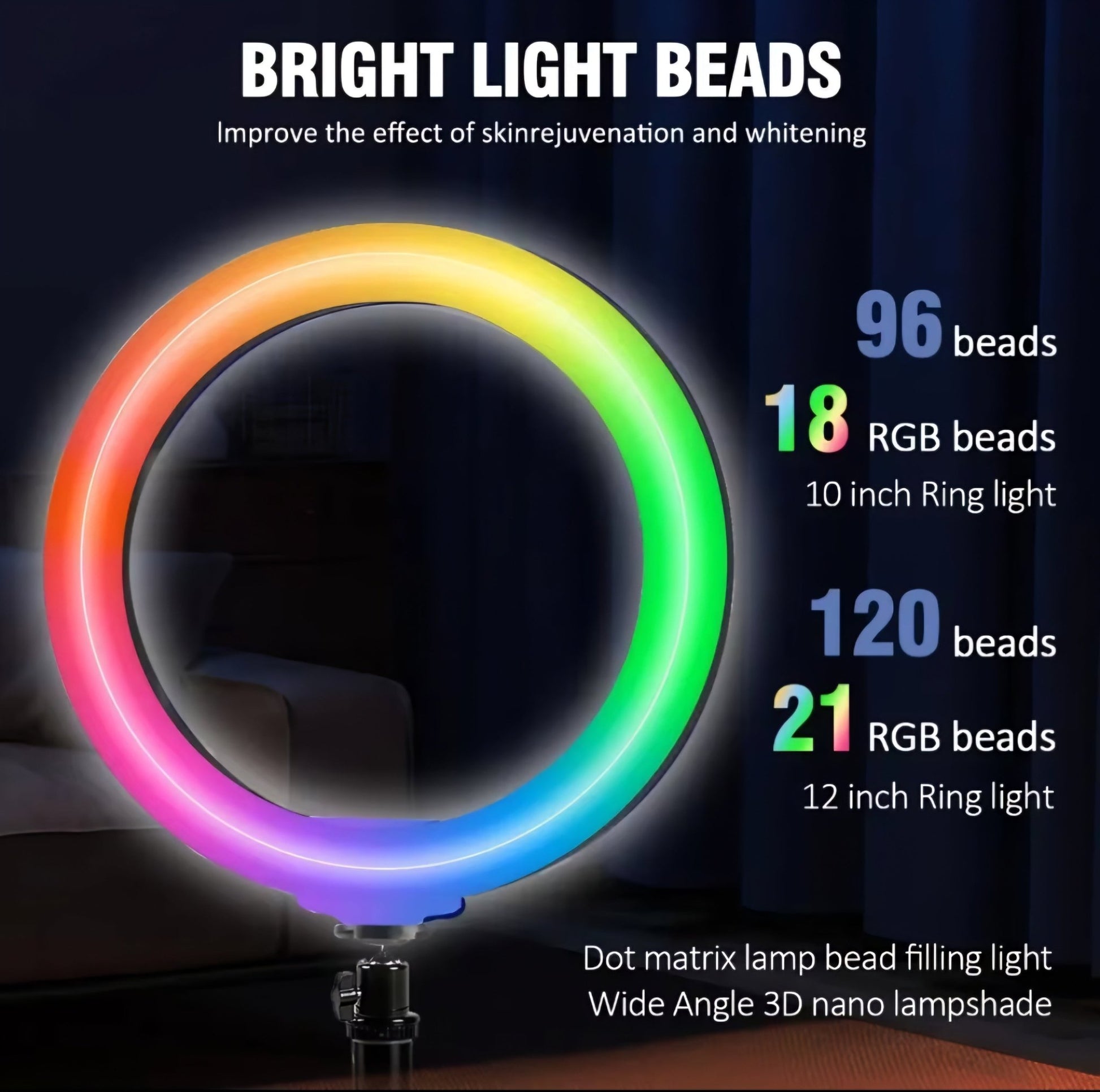 LED Gyűrűs Lámpa 1+1 ingyen - | Cyber Bazaar