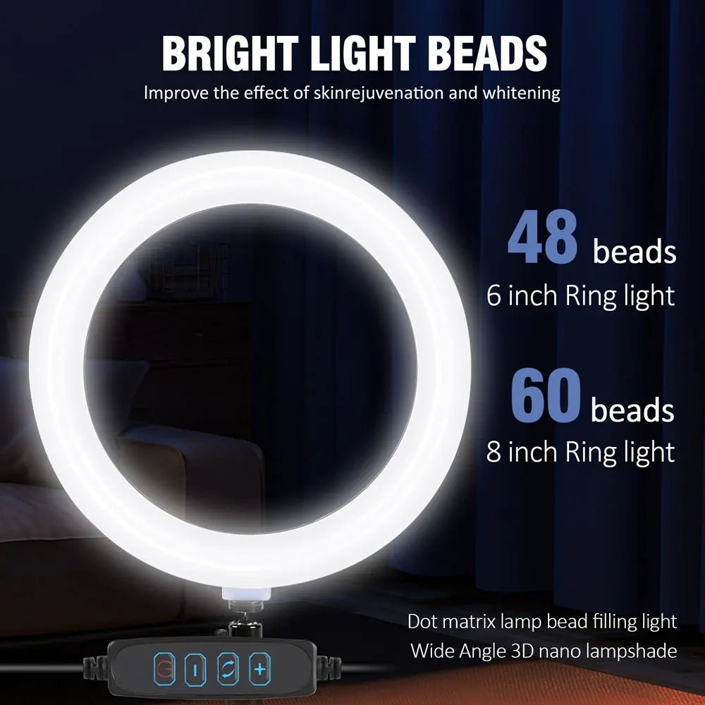 LED Gyűrűs Lámpa 1+1 ingyen - | Cyber Bazaar