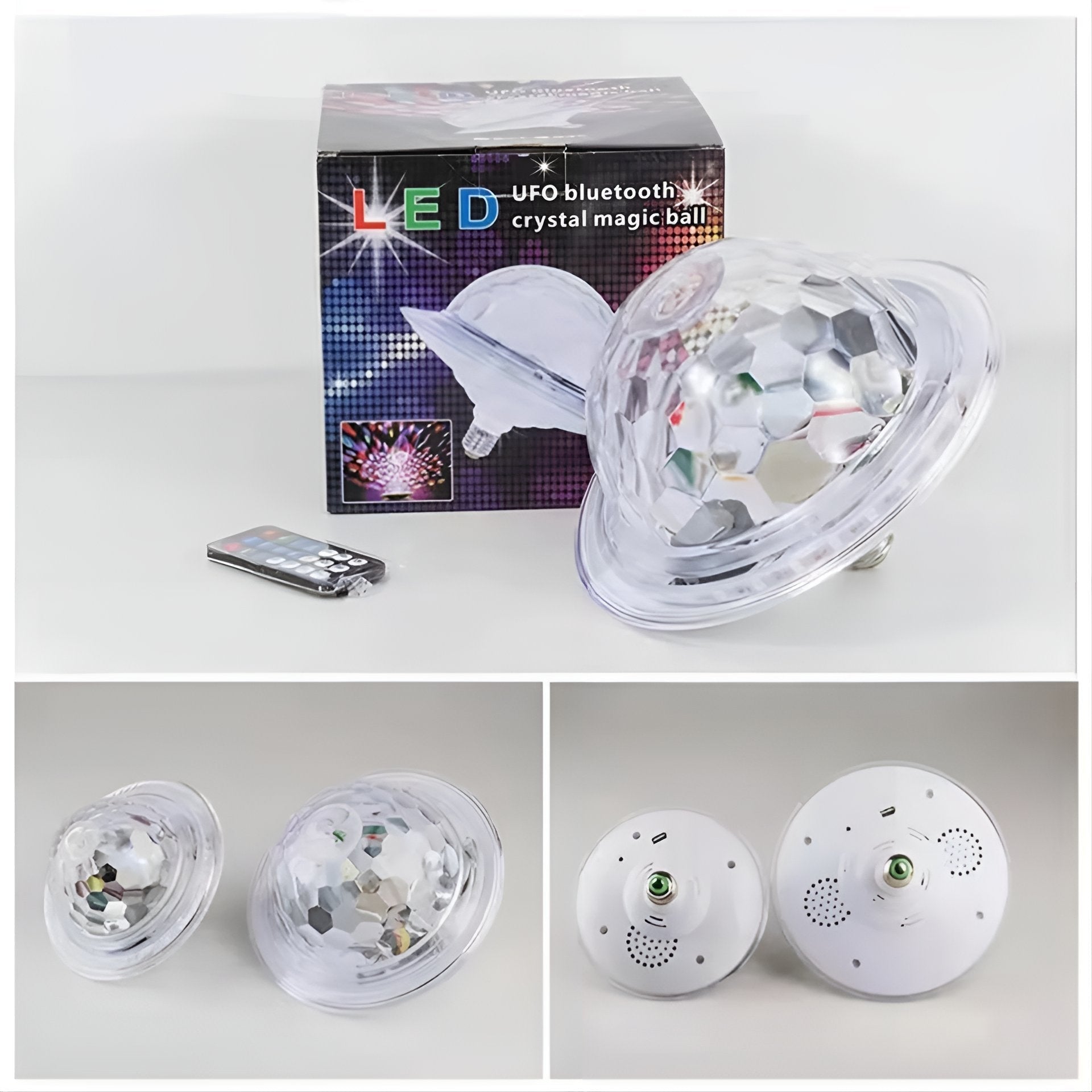 LED UFO Bluetooth Kristály Varázsgömb - | Cyber Bazaar