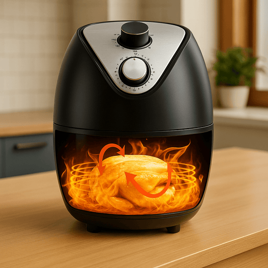 Légkeveréses Forrólevegős Fritőz - | Cyber Bazaar
