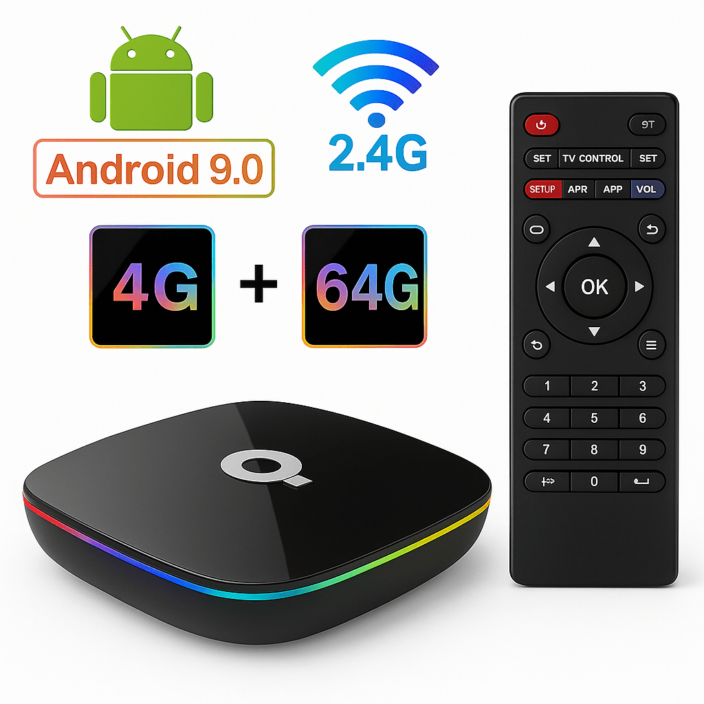 Legújabb Android 9.0 TV Box - | Cyber Bazaar