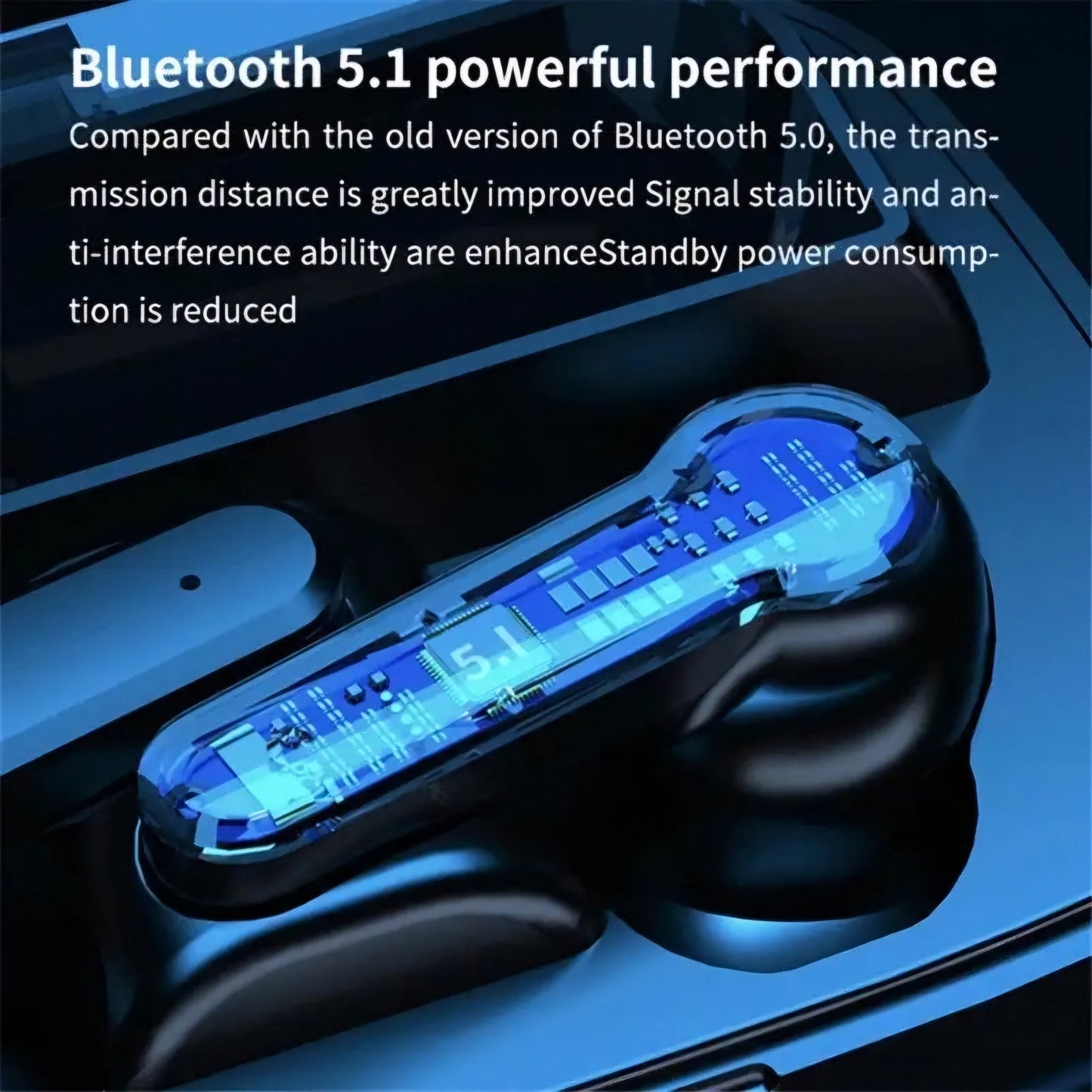 M19 Vezeték nélküli Bluetooth fülhallgató - | Cyber Bazaar