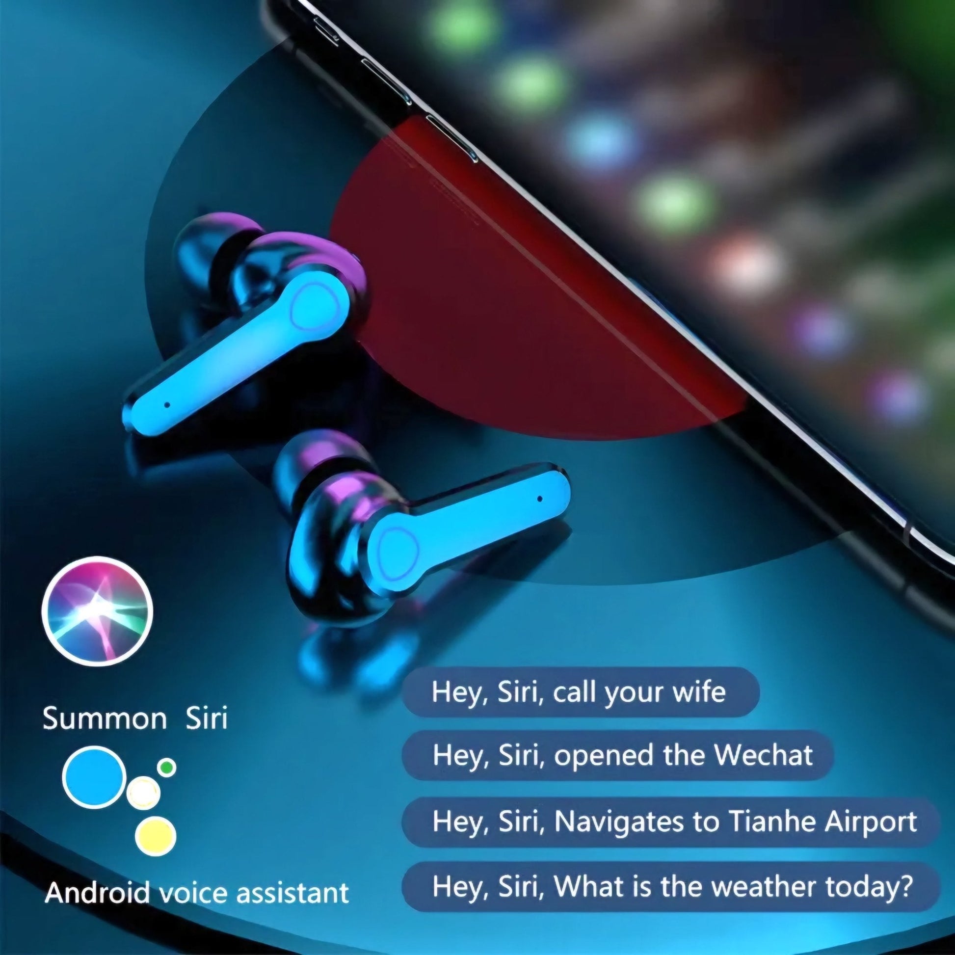 M19 Vezeték nélküli Bluetooth fülhallgató - | Cyber Bazaar