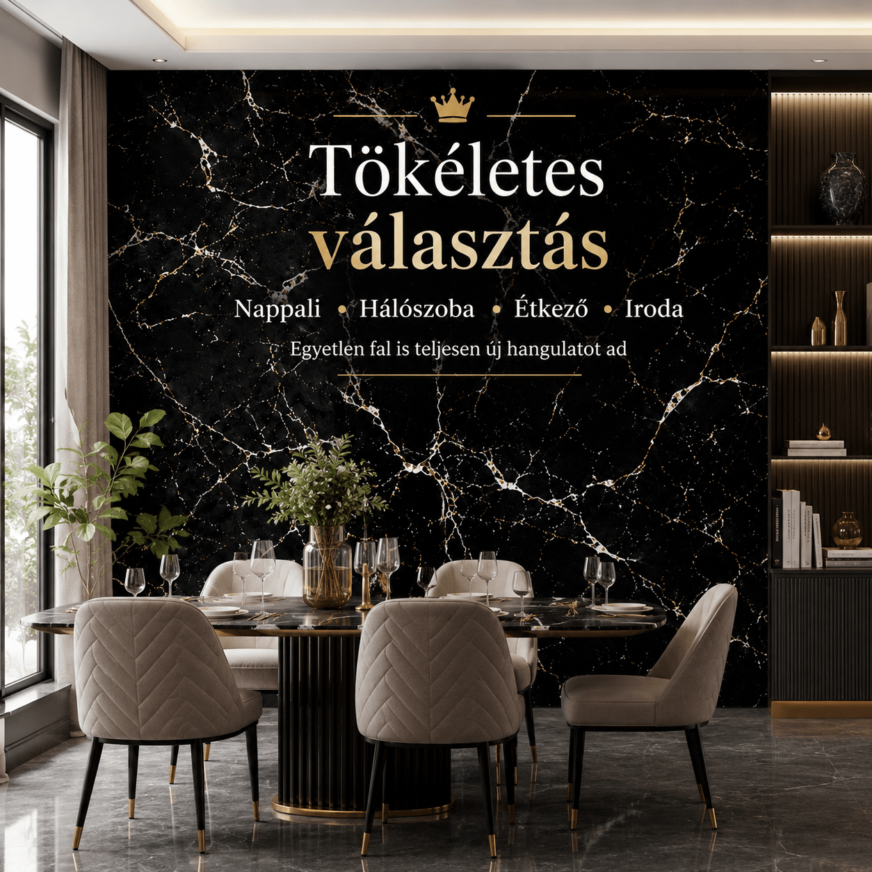 Márványhatású Öntapadós Falmatrica 3 × 1,2 m - | Cyber Bazaar