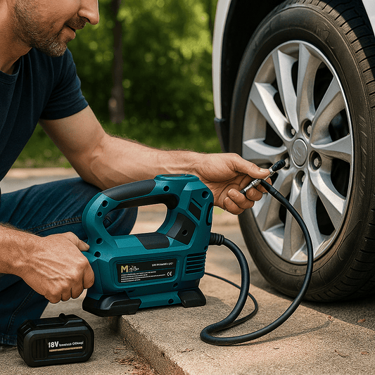 MAT - RIXX 88V Lítium Akkumulátoros Autós Pumpa - | Cyber Bazaar