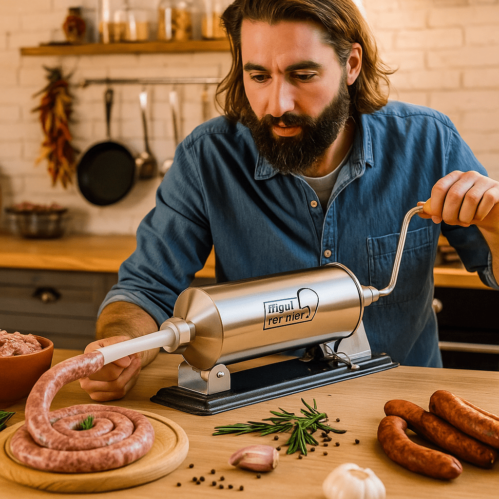 Micul Fermier Horizontális Kolbásztöltő Gép - | Cyber Bazaar