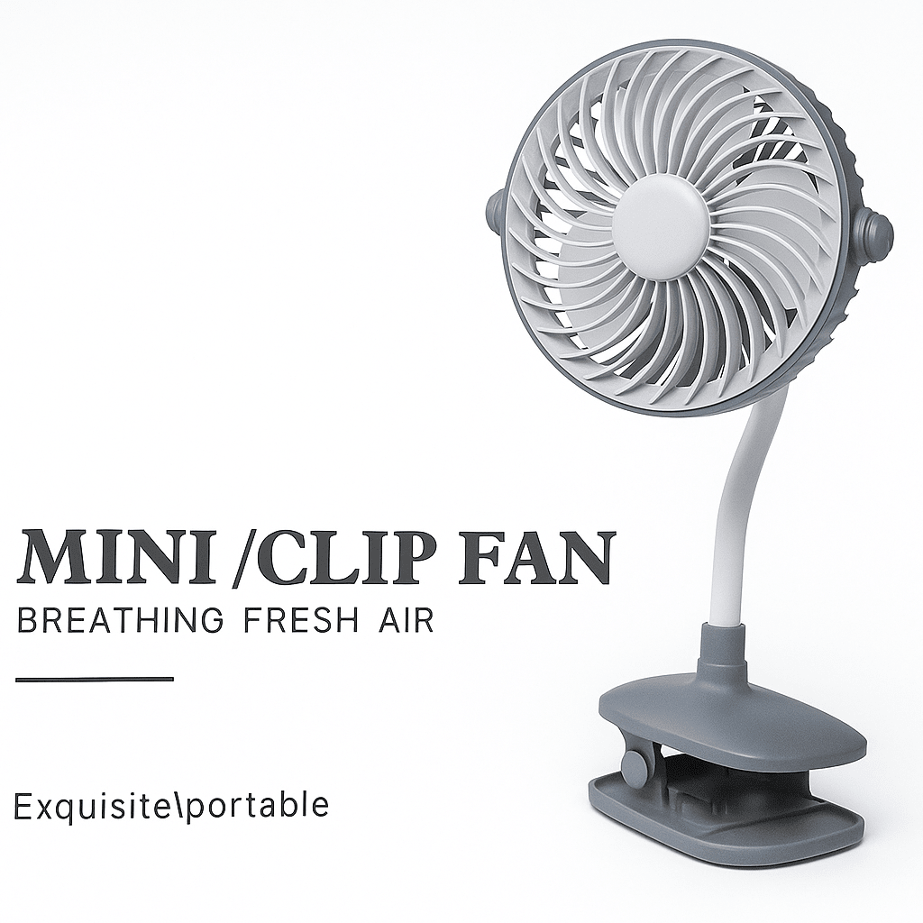 Mini / Clip Ventilátor 1+1 Ingyen - | Cyber Bazaar