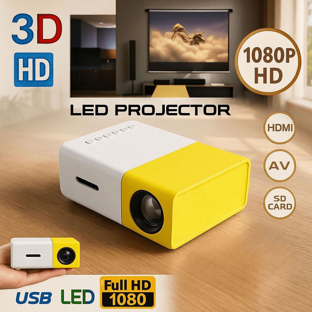 Mini LED Projektor - | Cyber Bazaar