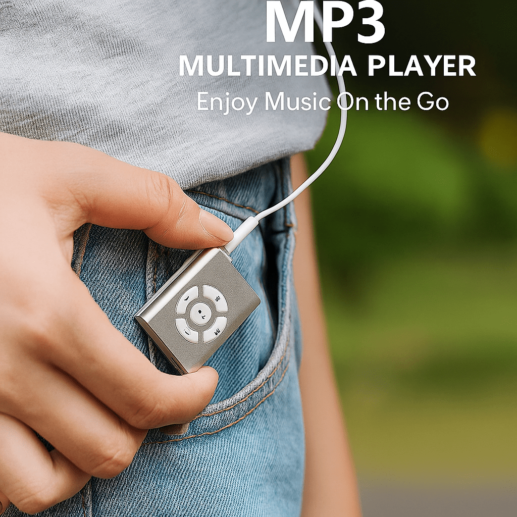 Mini MP3 Lejátszó – (4 db Szett) - | Cyber Bazaar