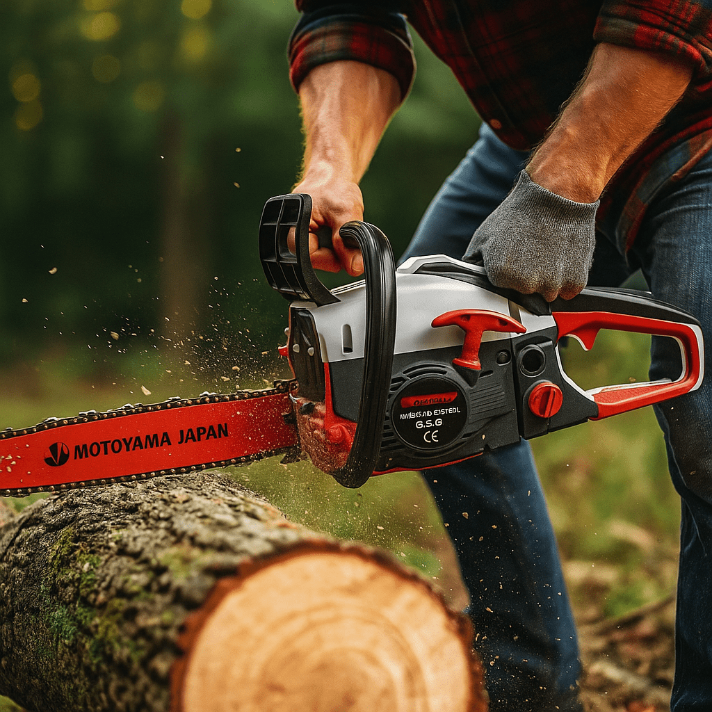 Motoyama Japan 8.5CP Benzines Láncfűrész - | Cyber Bazaar