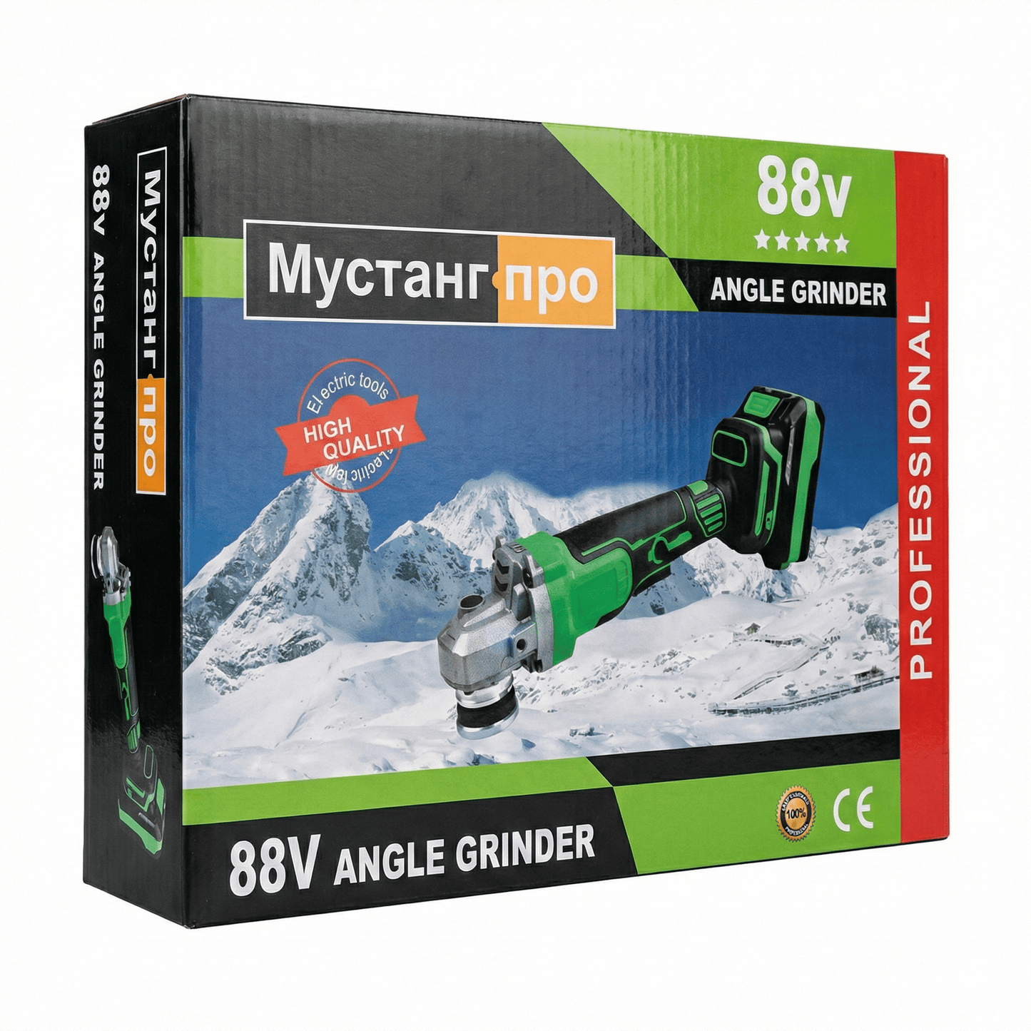 Mustang Pro akkumulátoros sarokcsiszoló - | Cyber Bazaar