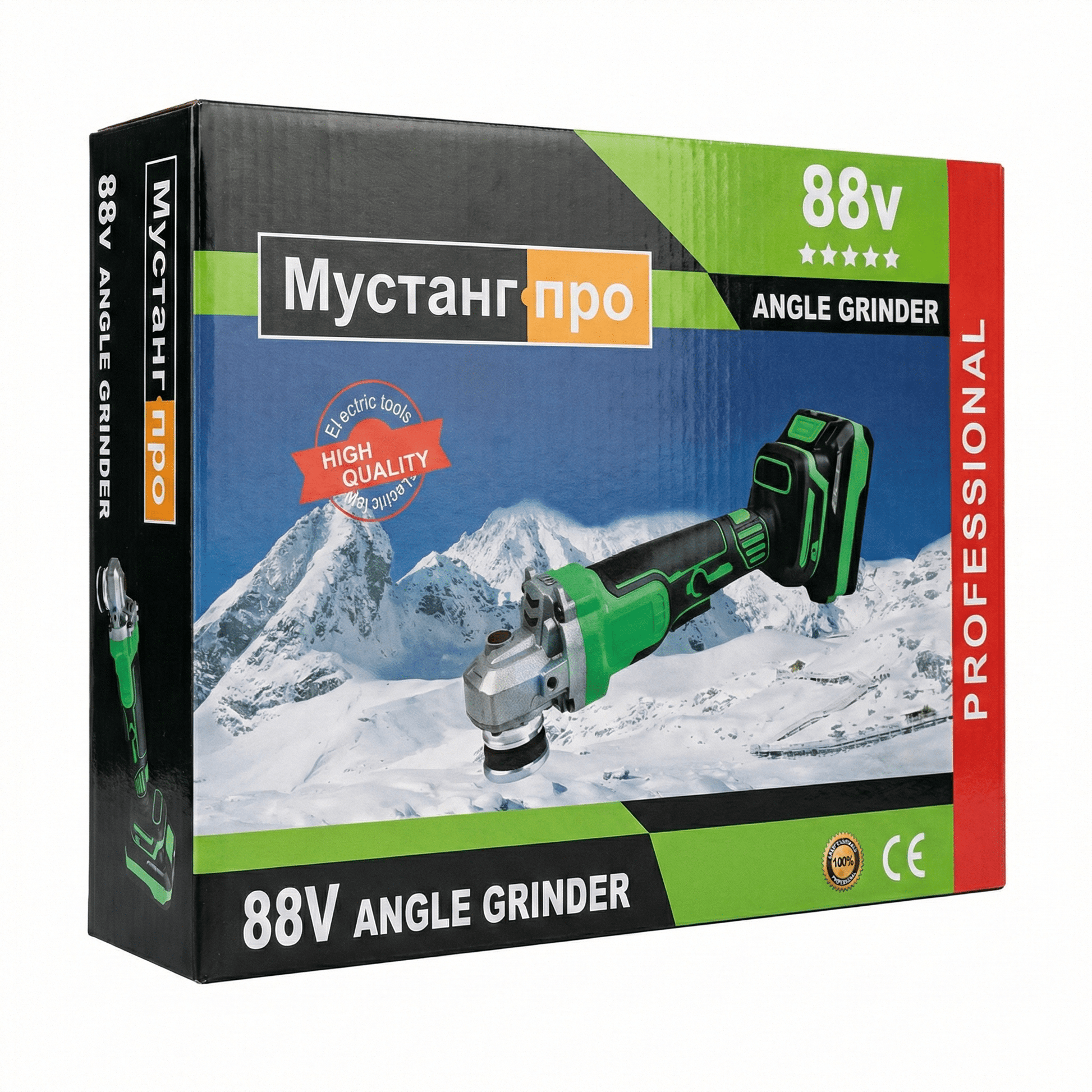 Mustang Pro akkumulátoros sarokcsiszoló - | Cyber Bazaar