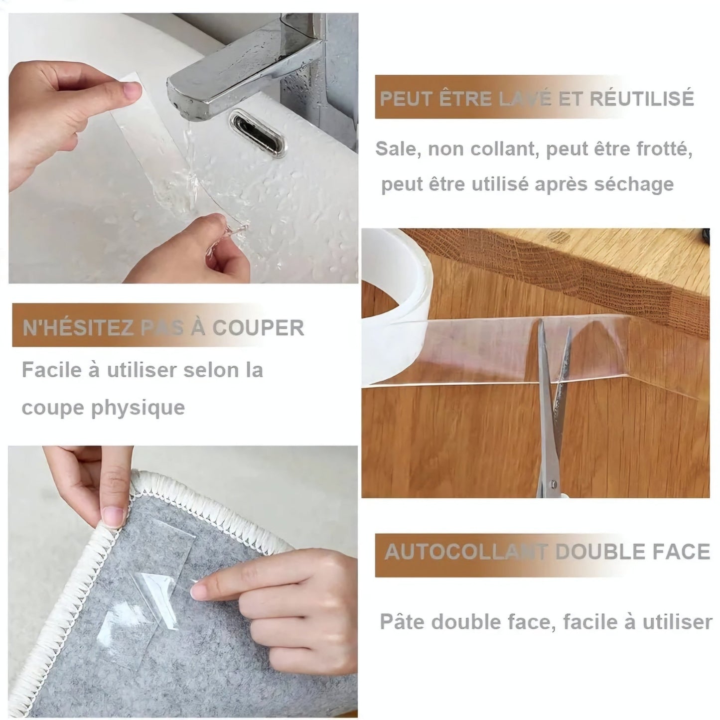 Nano tape kétoldalas ragasztószalag - | Cyber Bazaar