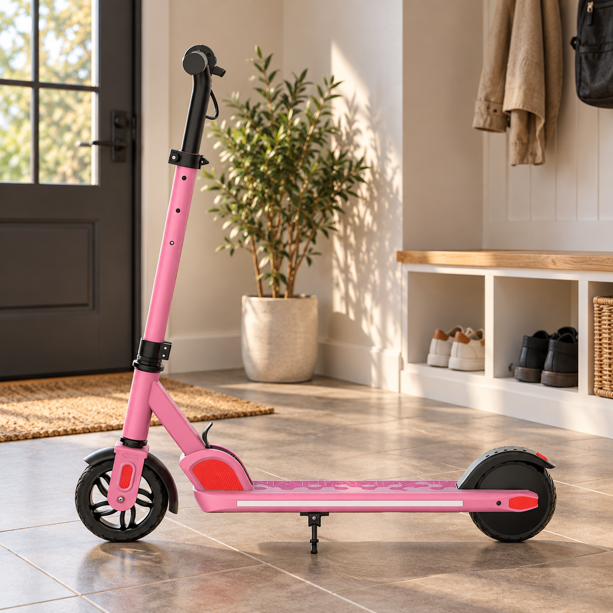 NANROBOT K2 gyermek elektromos roller – környezeti termékfotó 2