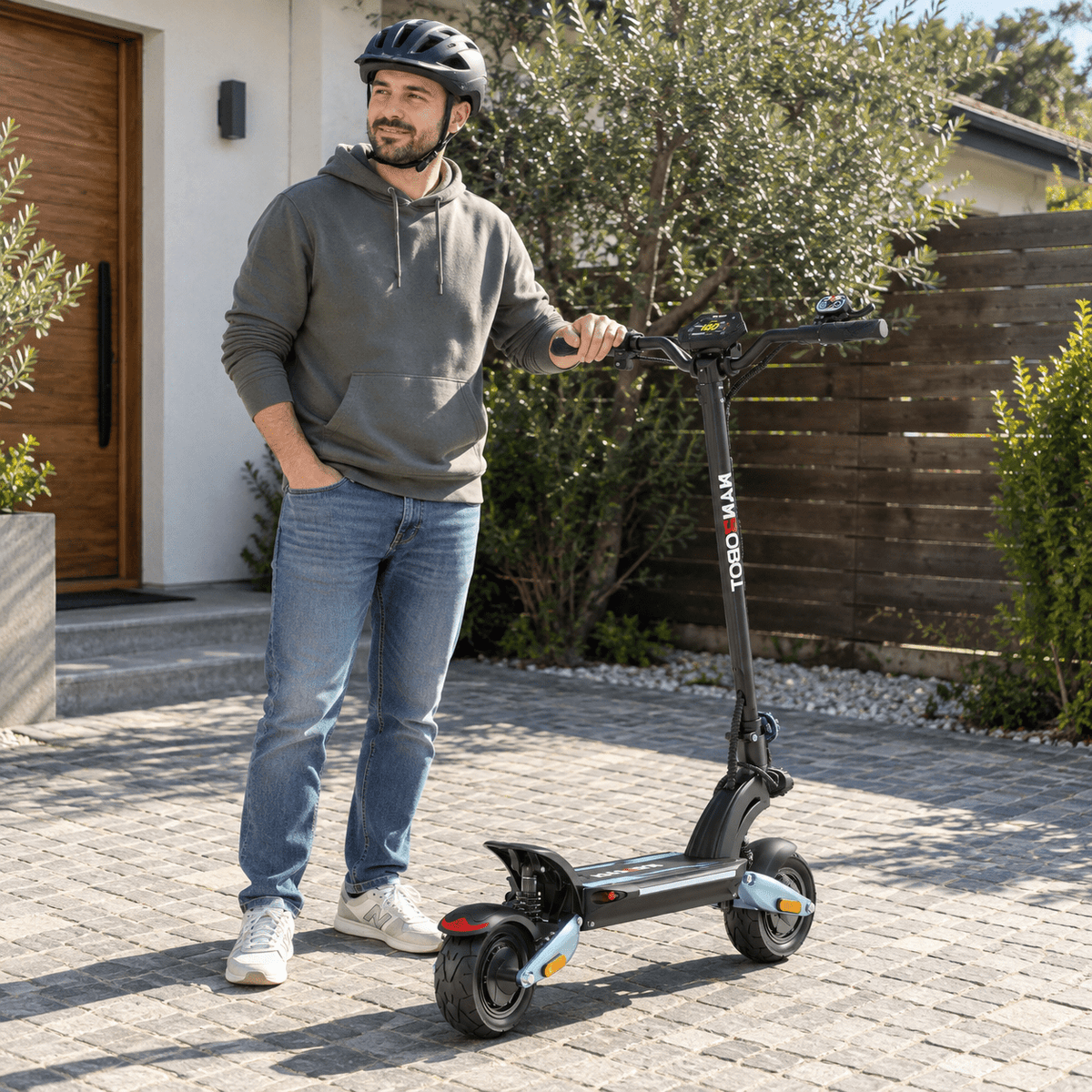 NANROBOT Lightning Pro – kétmotoros elektromos roller - Elektromos roller | Cyber Bazaar