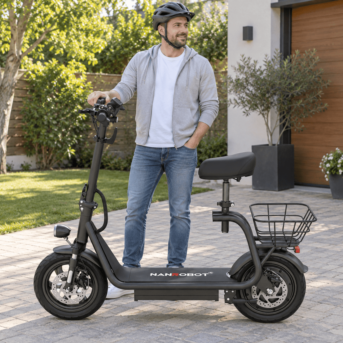NANROBOT M5 Pro – üléses elektromos roller - Elektromos roller | Cyber Bazaar