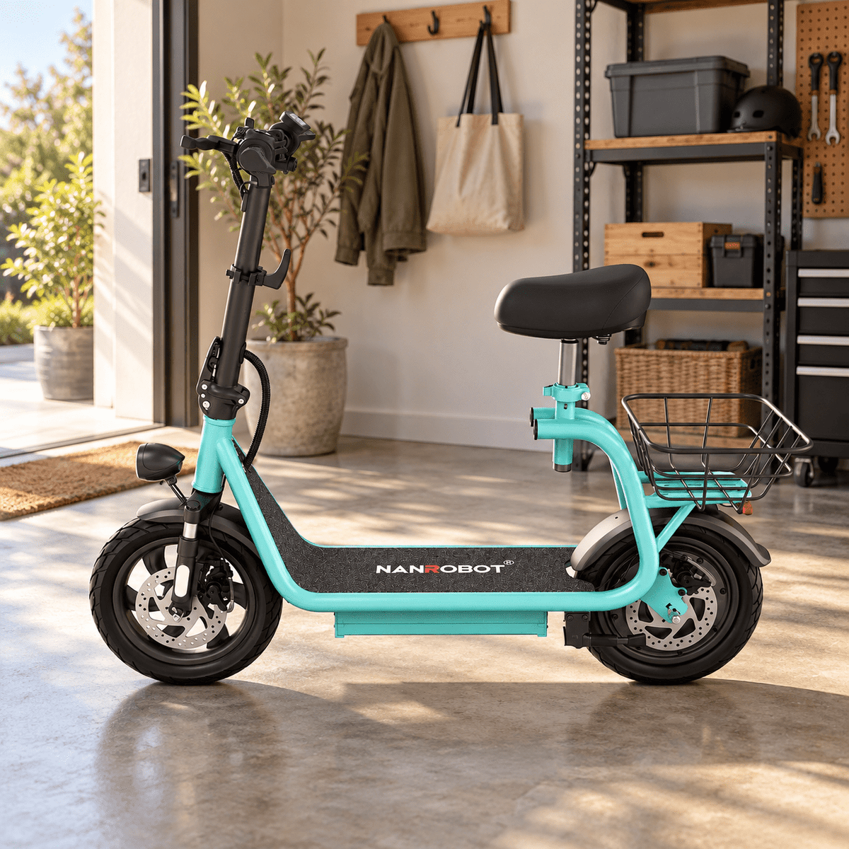 NANROBOT M5 – üléses elektromos roller - Elektromos roller | Cyber Bazaar