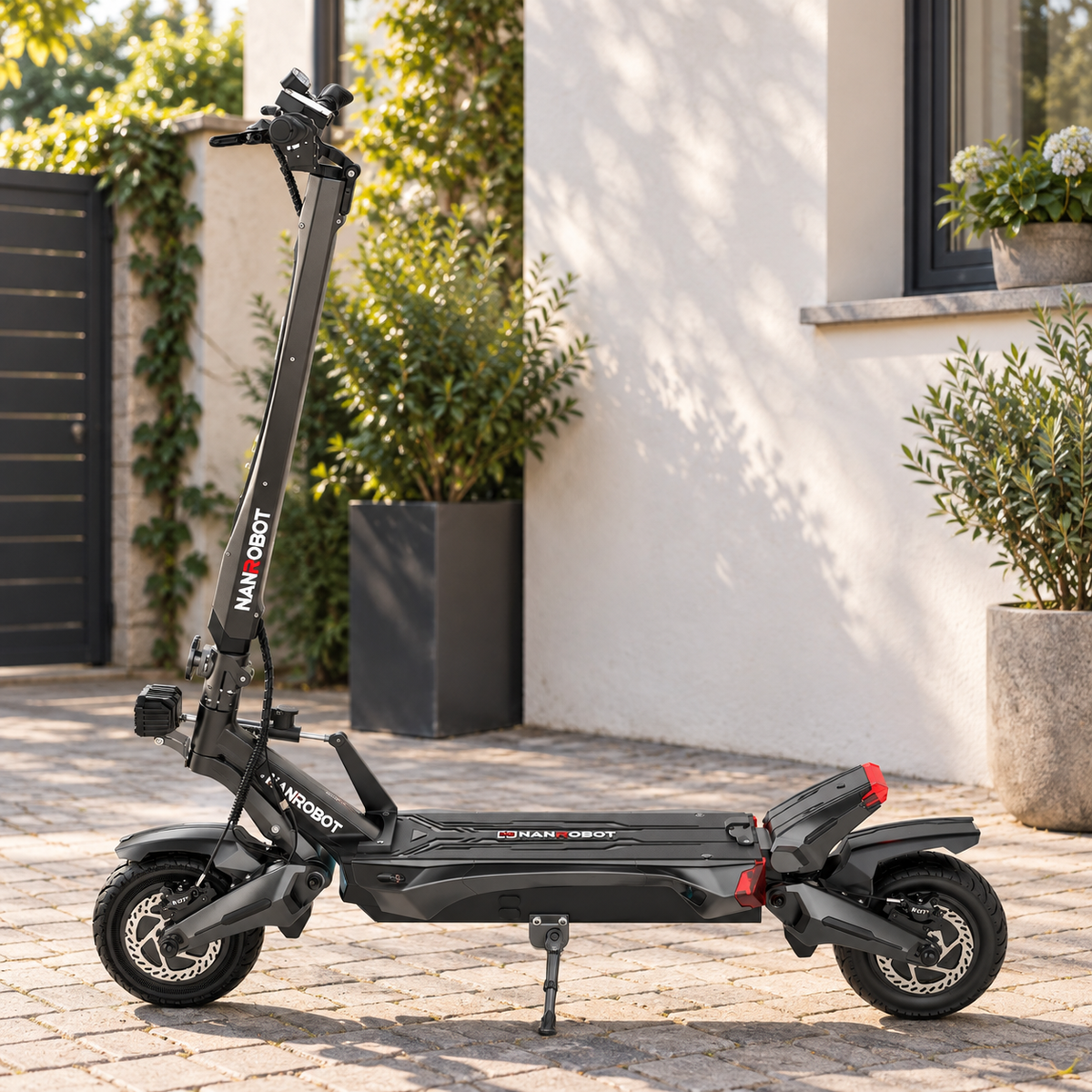 NANROBOT N6 72 V-os kétmotoros elektromos roller – környezeti termékfotó 1