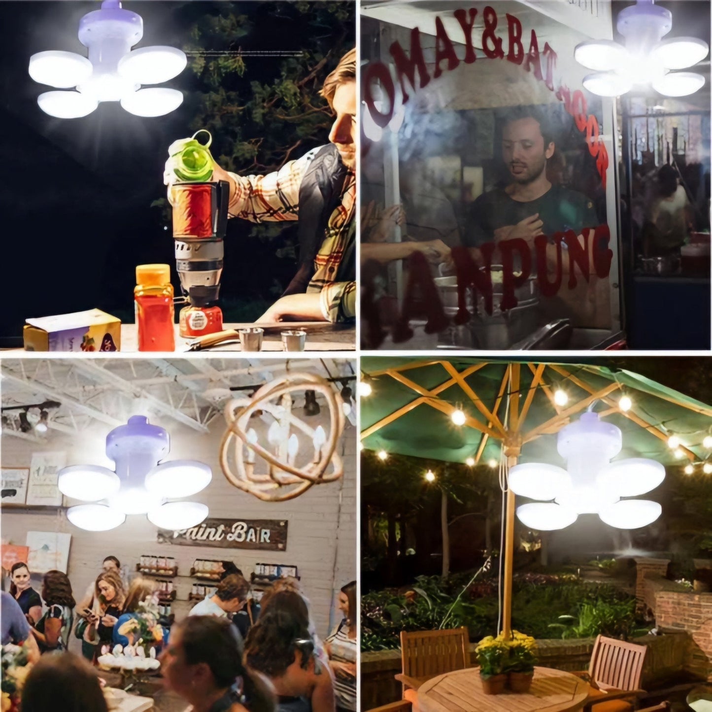 Napelemes Összecsukható Lámpa - | Cyber Bazaar