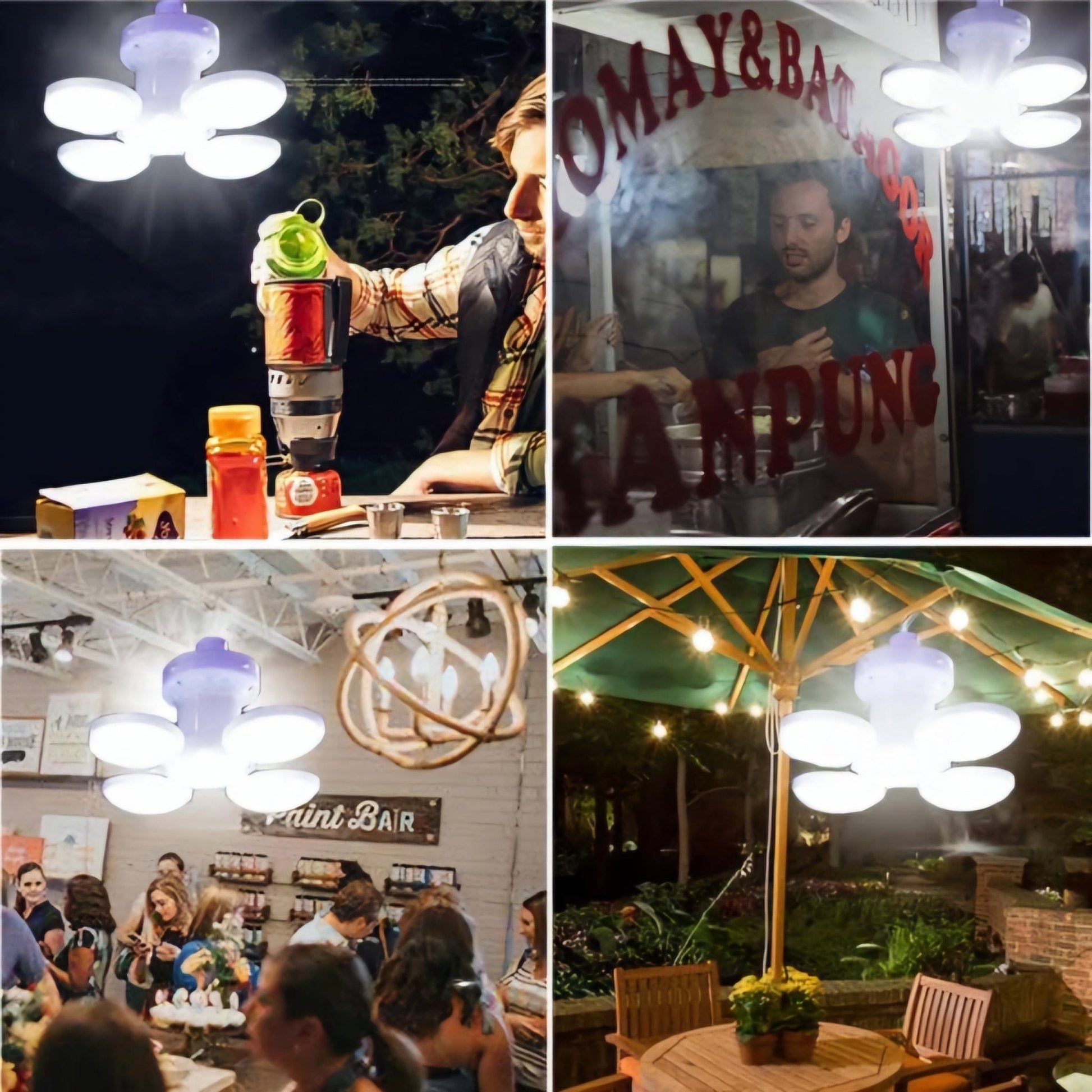 Napelemes Összecsukható Lámpa - | Cyber Bazaar