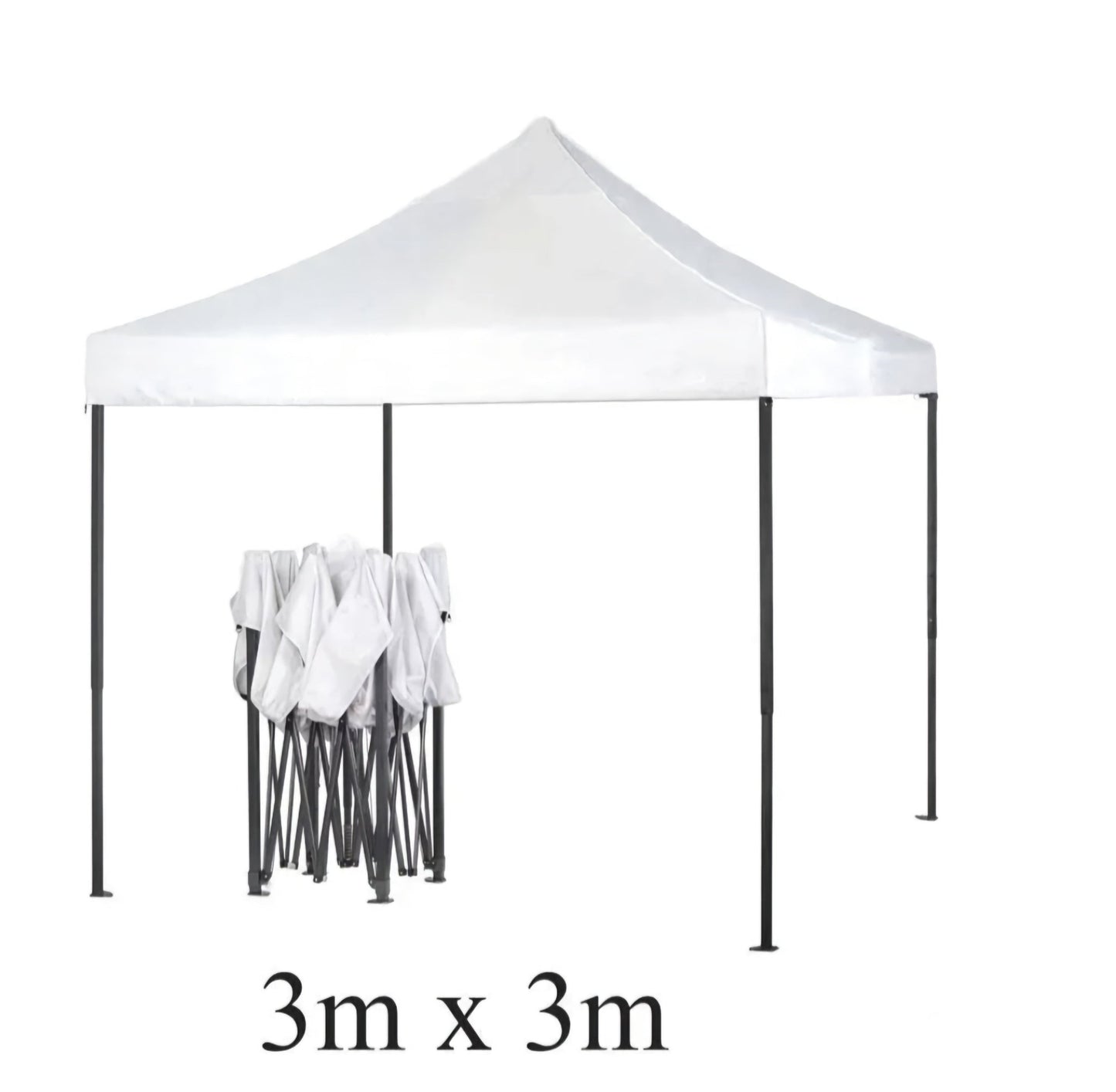 Összecsukható Pavilon Mechanizmussal - 3x3 méter - | Cyber Bazaar