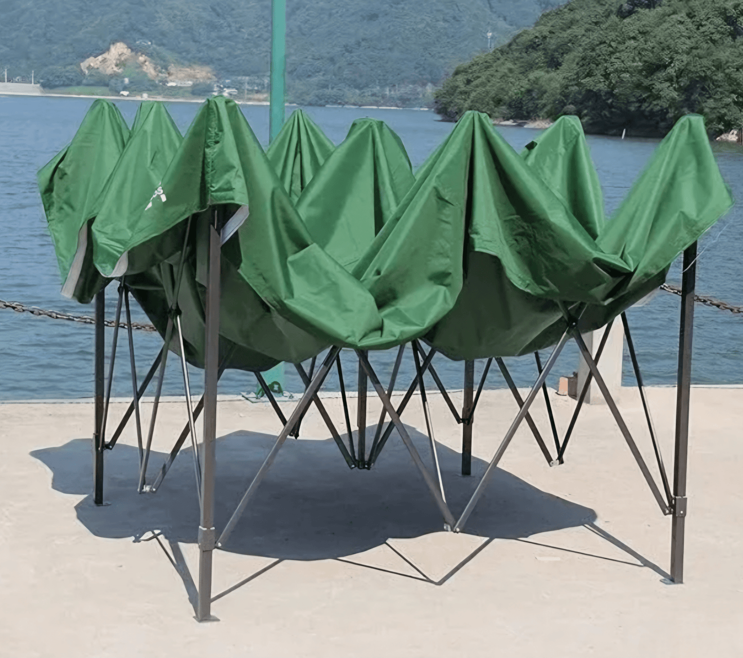 Összecsukható Pavilon Mechanizmussal - 3x3 méter - | Cyber Bazaar