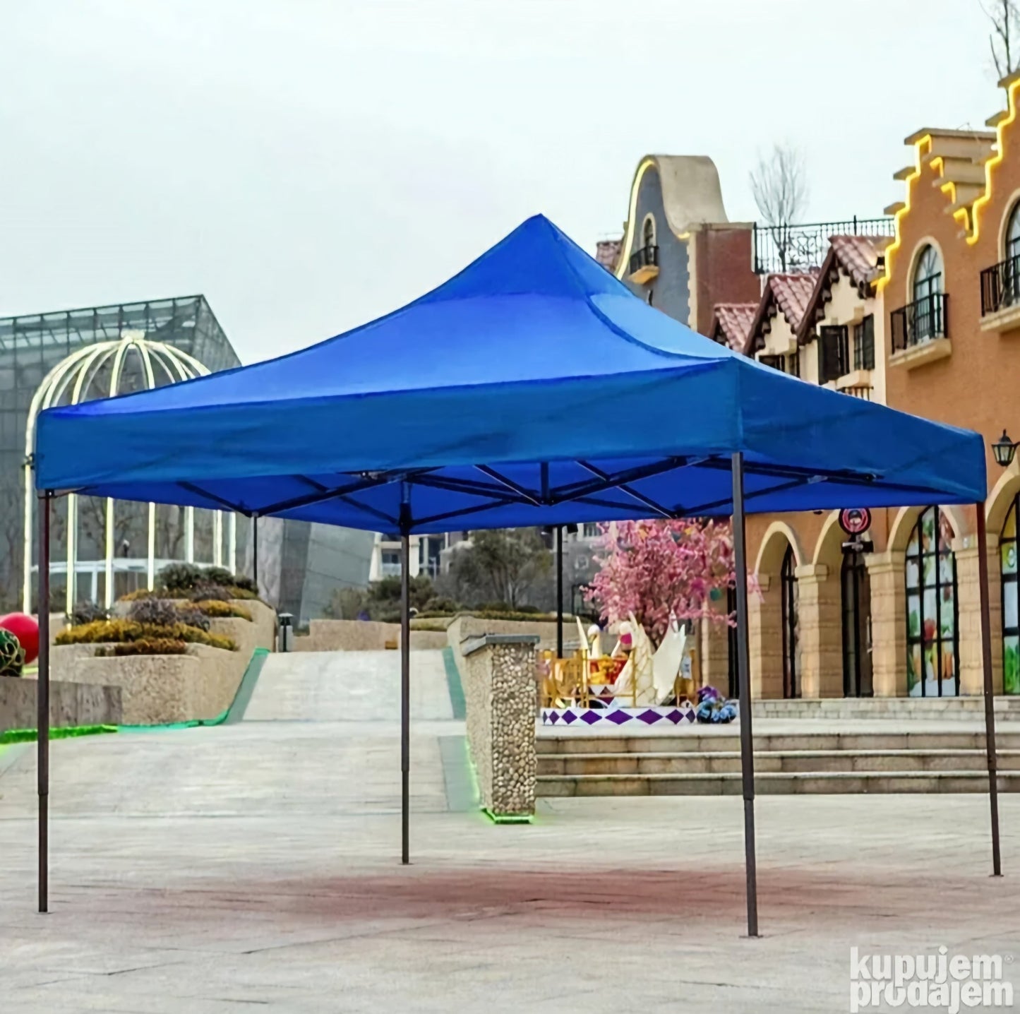 Összecsukható Pavilon Mechanizmussal - 3x3 méter - | Cyber Bazaar
