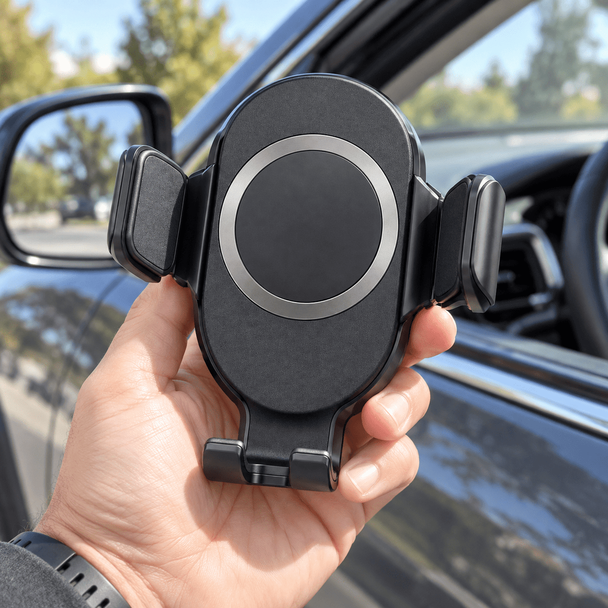 OKOP autós telefontartó vezeték nélküli töltéssel - Telefon- és audiokiegészítők | Cyber Bazaar