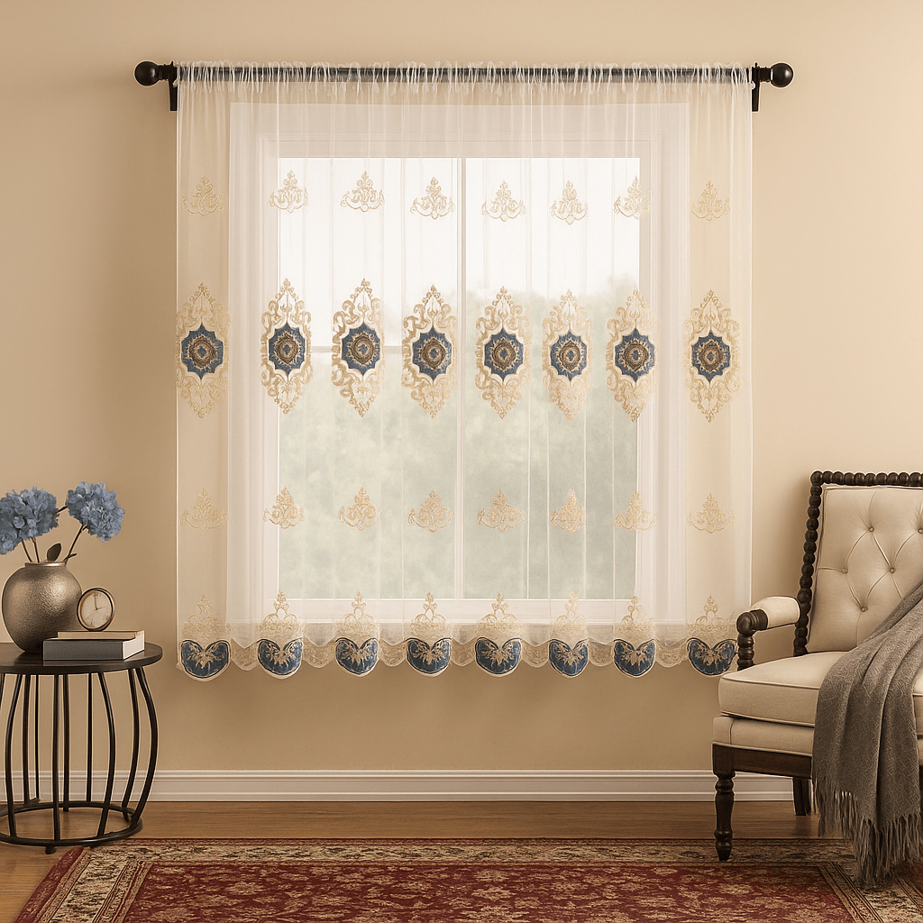Prémium Hímzett Függöny(300x180 cm) - | Cyber Bazaar