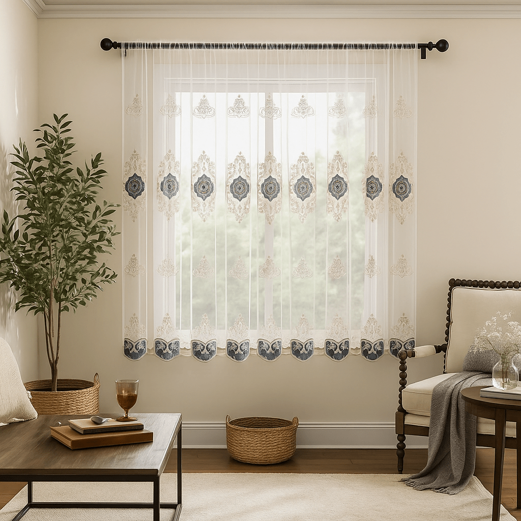 Prémium Hímzett Függöny(300x180 cm) - | Cyber Bazaar