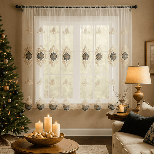 Prémium Hímzett Függöny(300x180 cm) - | Cyber Bazaar